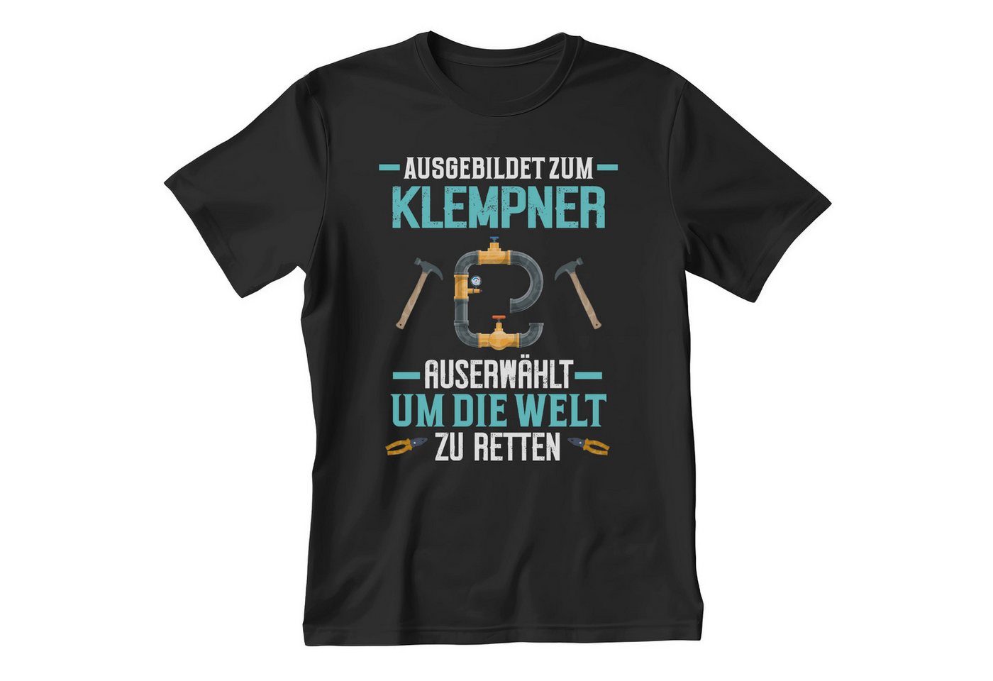 22Feels T-Shirt Klempner Geschenk Männer Spruch Beruf Abschluss IN DEUTSCHLAND BEDRUCKT von 22Feels