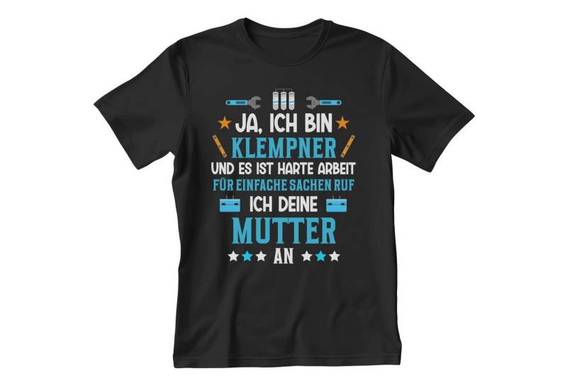 22Feels T-Shirt Klempner Geschenk Männer Spruch Beruf Abschluss IN DEUTSCHLAND BEDRUCKT von 22Feels