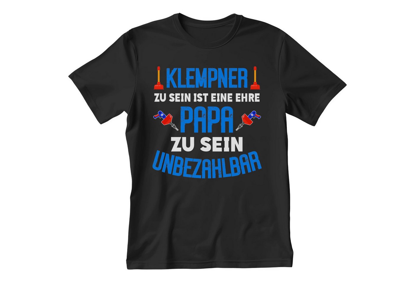 22Feels T-Shirt Klempner Vatertag Geschenk Männer Spruch Beruf Abschluss IN DEUTSCHLAND BEDRUCKT von 22Feels