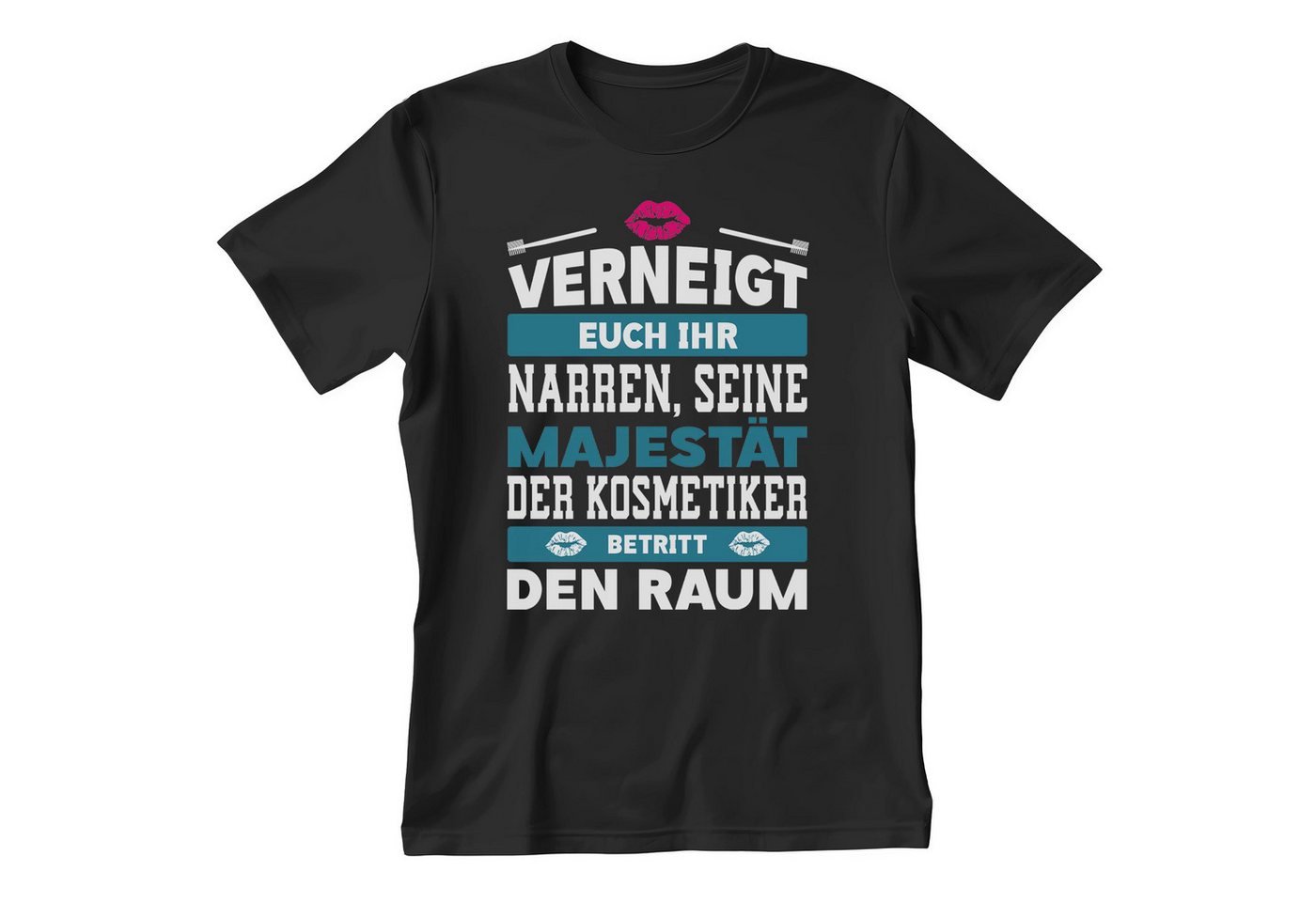 22Feels T-Shirt Kosmetiker Geschenk Männer Spruch Beruf Ausbildung Abschluss IN DEUTSCHLAND BEDRUCKT von 22Feels