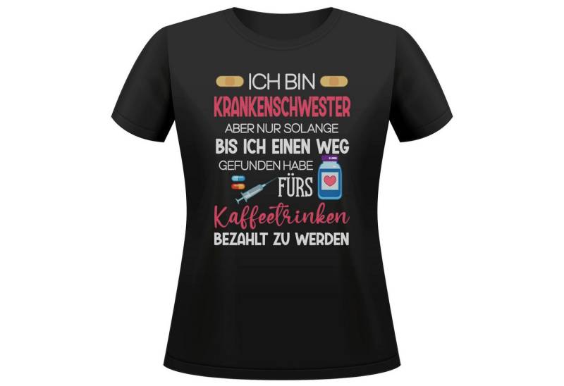 22Feels T-Shirt Krankenschwester Geschenk Frauen Spruch Beruf Ausbildung Abschluss IN DEUTSCHLAND BEDRUCKT von 22Feels