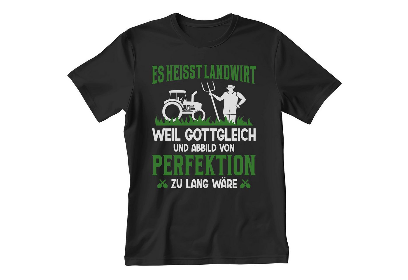 22Feels T-Shirt Landwirt Geschenk Männer Spruch Beruf Ausbildung Studium Abschluss IN DEUTSCHLAND BEDRUCKT von 22Feels