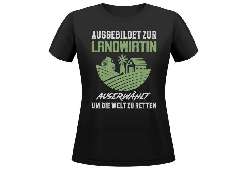22Feels T-Shirt Landwirtin Geschenk Frauen Spruch Beruf Ausbildung Studium Abschluss IN DEUTSCHLAND BEDRUCKT von 22Feels