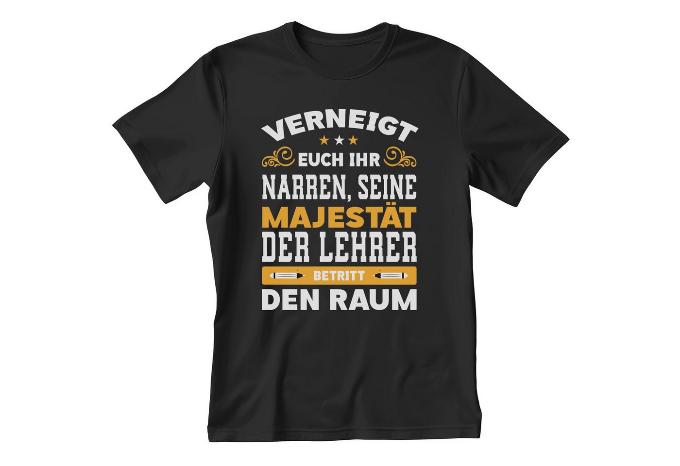 22Feels T-Shirt Lehrer Geschenk Männer Spruch Beruf Studium Abschluss IN DEUTSCHLAND BEDRUCKT von 22Feels