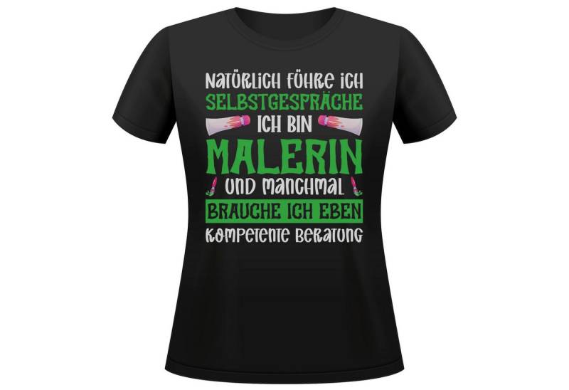 22Feels T-Shirt Malerin Geschenk Frauen Spruch Beruf Ausbildung Abschluss IN DEUTSCHLAND BEDRUCKT von 22Feels