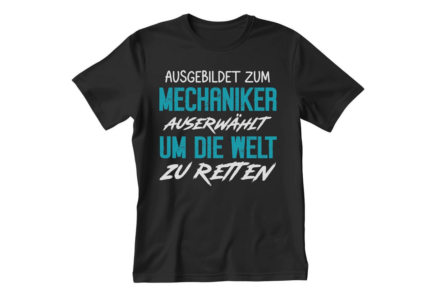22Feels T-Shirt Mechaniker Geschenk Männer Spruch Beruf Ausbildung Abschluss IN DEUTSCHLAND BEDRUCKT von 22Feels
