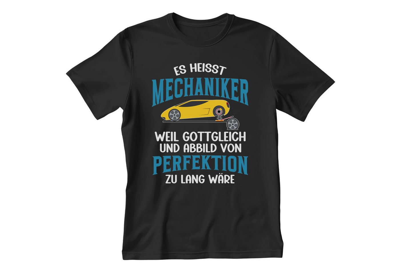 22Feels T-Shirt Mechaniker Geschenk Männer Spruch Beruf Ausbildung Abschluss IN DEUTSCHLAND BEDRUCKT von 22Feels