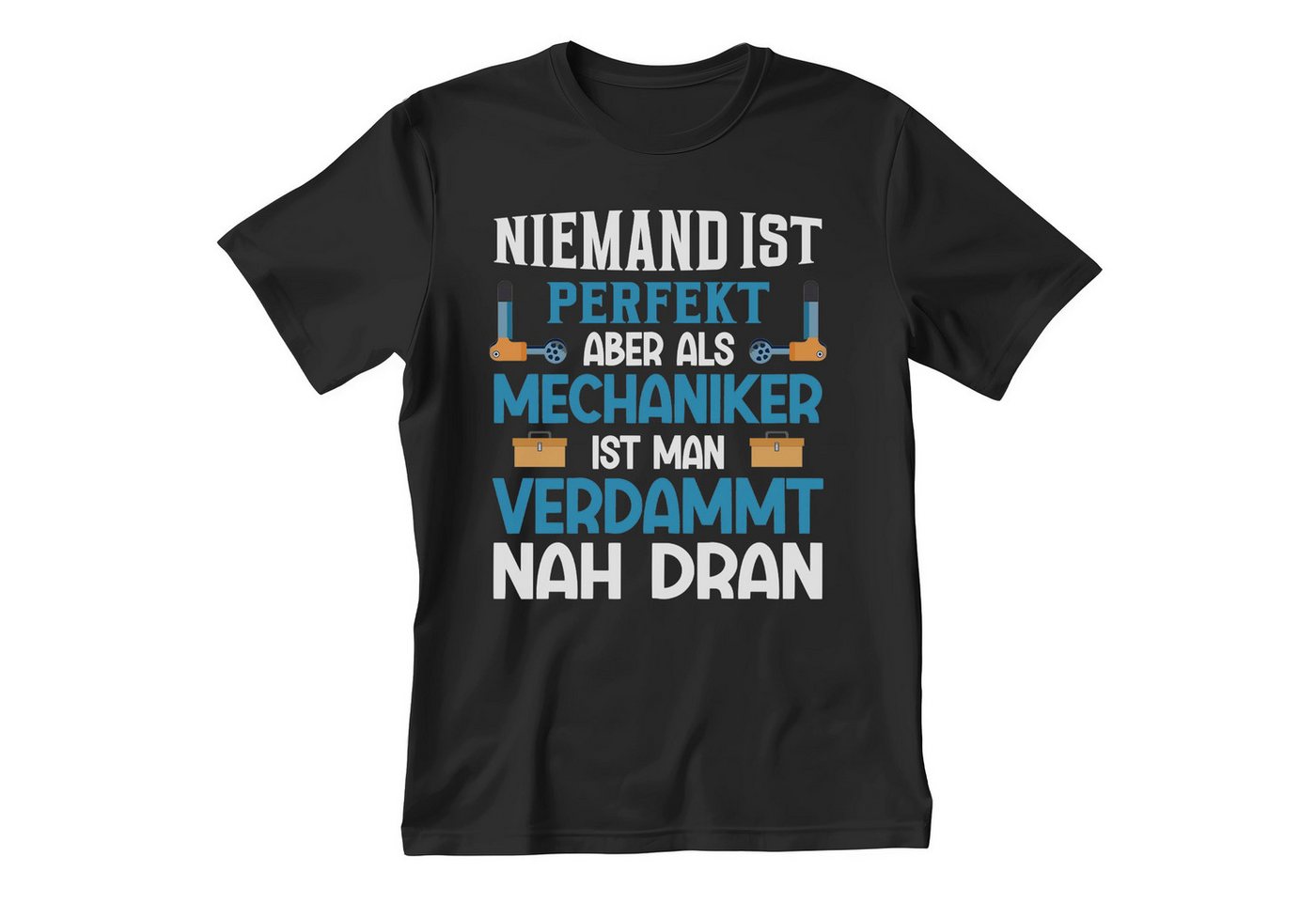 22Feels T-Shirt Mechaniker Geschenk Männer Spruch Beruf Ausbildung Abschluss IN DEUTSCHLAND BEDRUCKT von 22Feels