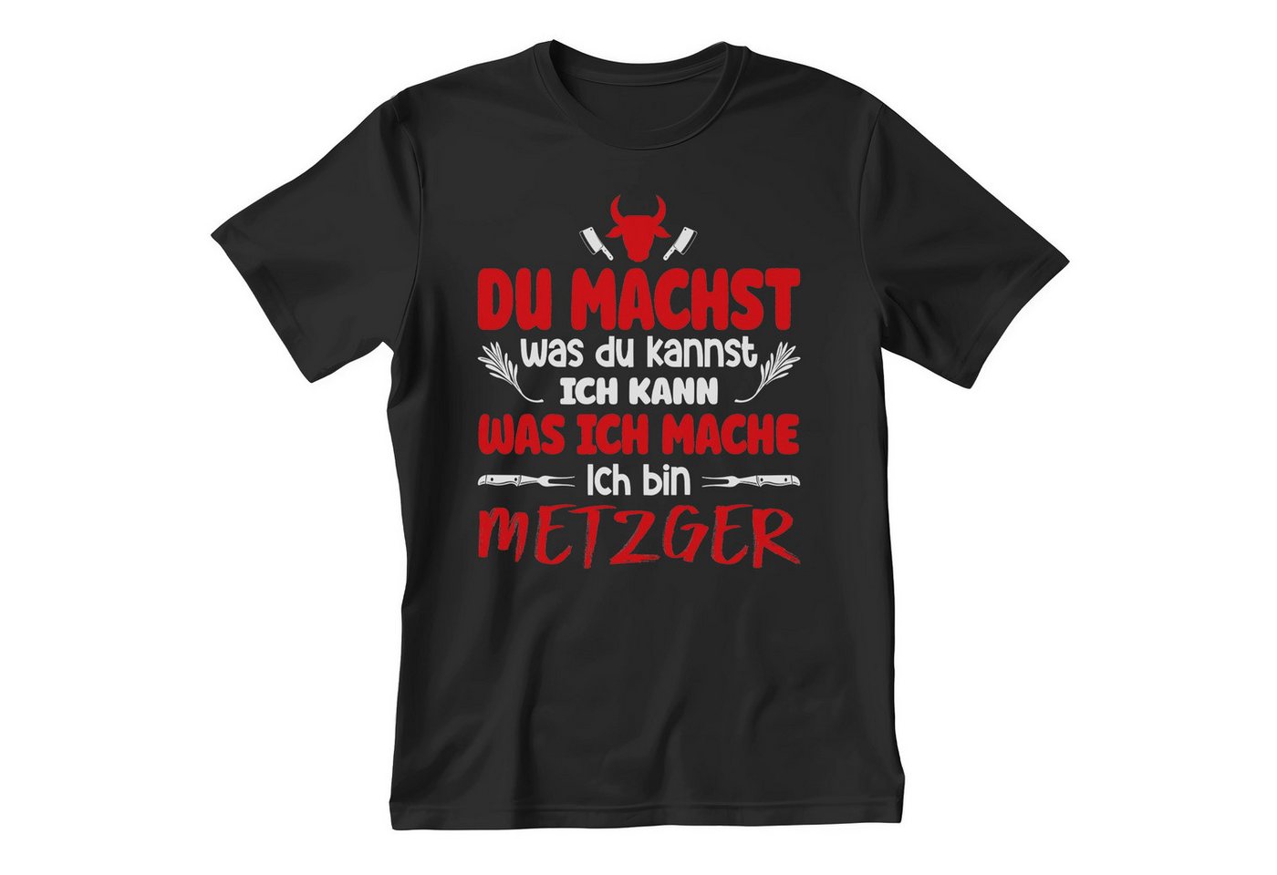 22Feels T-Shirt Metzger Geschenk Männer Spruch Beruf Abschluss IN DEUTSCHLAND BEDRUCKT von 22Feels