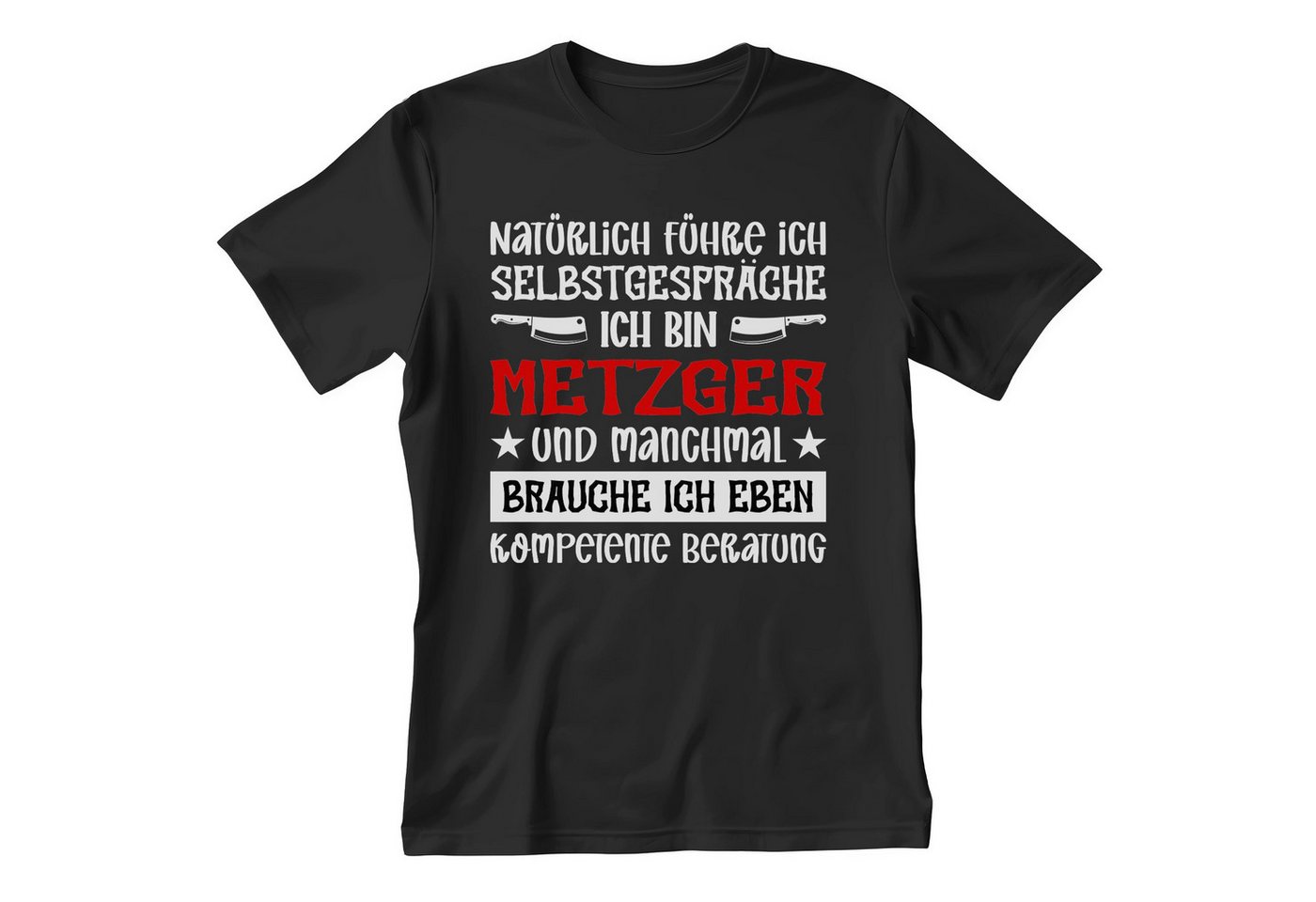 22Feels T-Shirt Metzger Geschenk Männer Spruch Beruf Abschluss IN DEUTSCHLAND BEDRUCKT von 22Feels