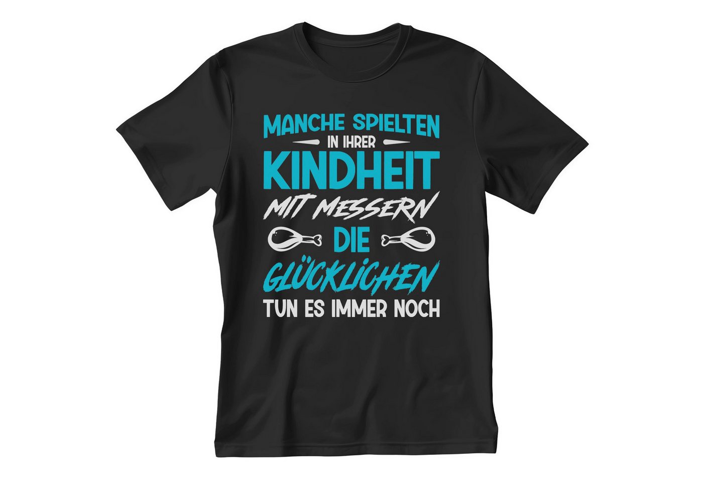 22Feels T-Shirt Metzger Geschenk Männer Spruch Beruf Abschluss IN DEUTSCHLAND BEDRUCKT von 22Feels