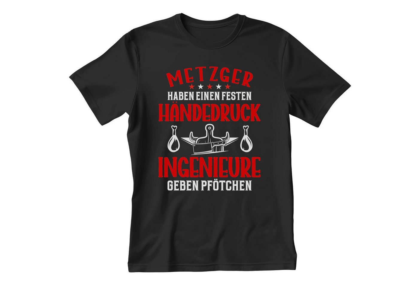 22Feels T-Shirt Metzger Geschenk Männer Spruch Beruf Abschluss IN DEUTSCHLAND BEDRUCKT von 22Feels
