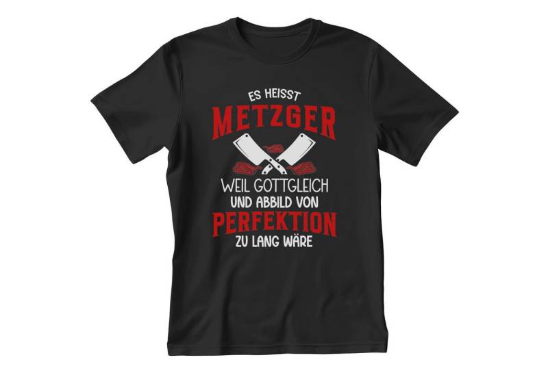 22Feels T-Shirt Metzger Geschenk Männer Spruch Beruf Abschluss IN DEUTSCHLAND BEDRUCKT von 22Feels