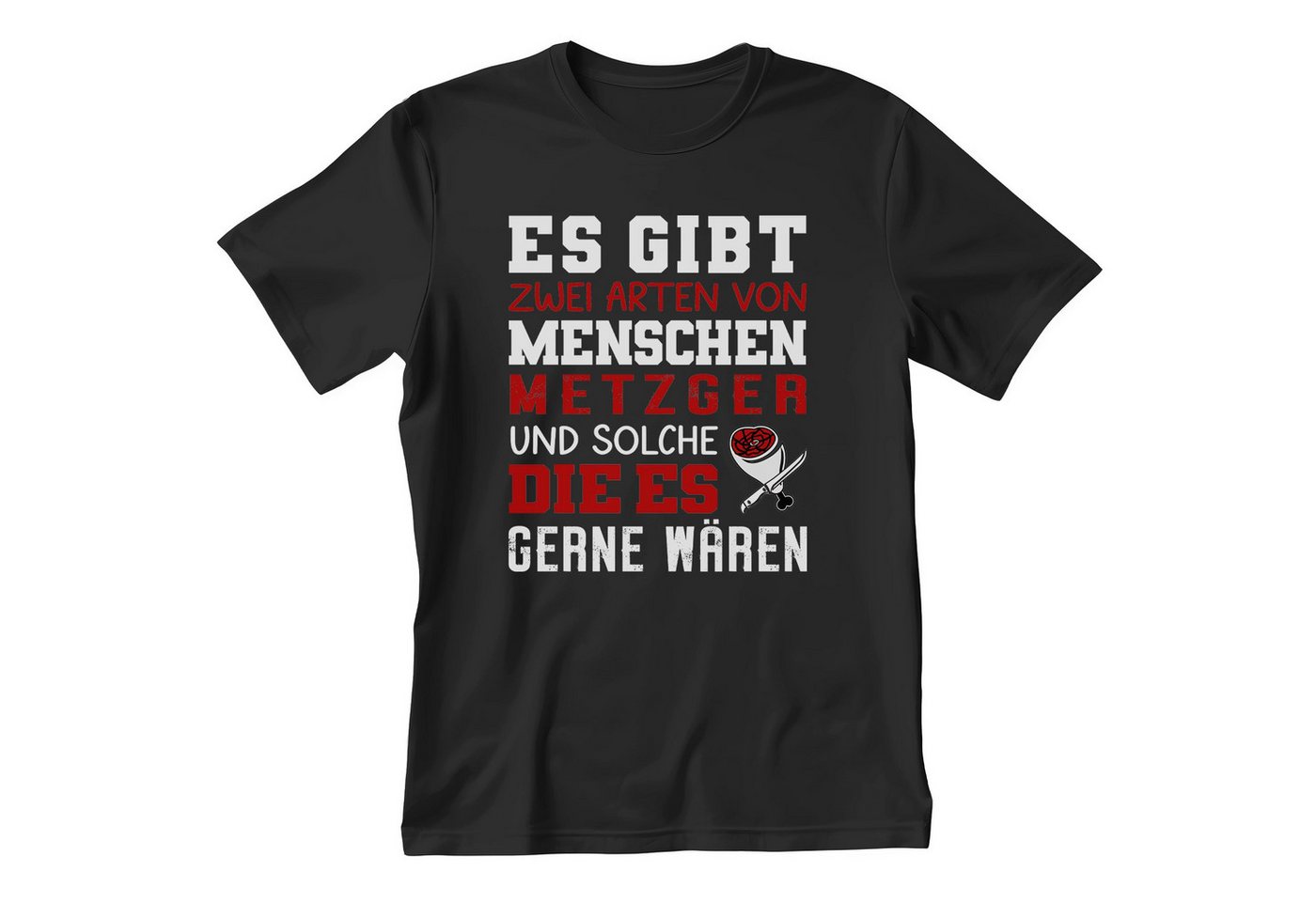 22Feels T-Shirt Metzger Geschenk Männer Spruch Beruf Abschluss IN DEUTSCHLAND BEDRUCKT von 22Feels