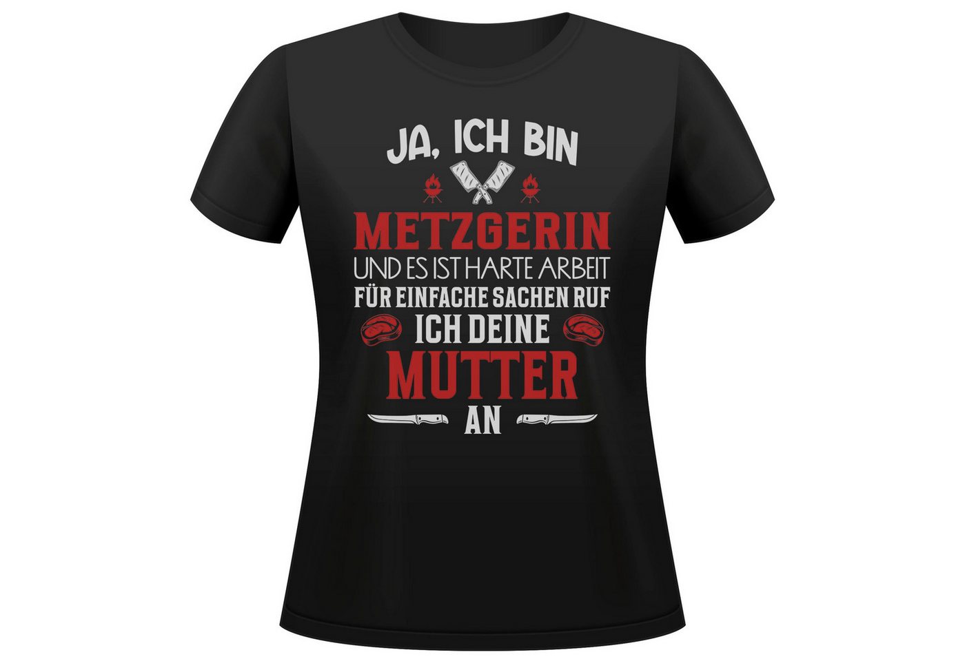 22Feels T-Shirt Metzgerin Geschenk Frauen Spruch Beruf Ausbildung Abschluss IN DEUTSCHLAND BEDRUCKT 22Feels T-Shirt Metzgerin Geschenk Frauen Spruch Beruf Ausbildung Abschluss IN DEUTSCHLAND BEDRUCKT von 22Feels