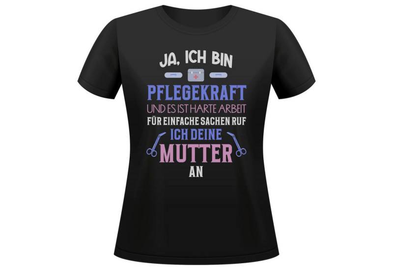 22Feels T-Shirt Pflegekraft Geschenk Frauen Spruch Beruf Ausbildung Studium Abschluss IN DEUTSCHLAND BEDRUCKT von 22Feels
