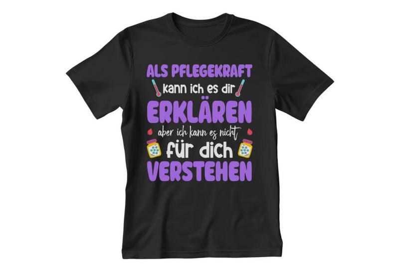 22Feels T-Shirt Pflegekraft Geschenk Männer Spruch Beruf Ausbildung Abschluss IN DEUTSCHLAND BEDRUCKT von 22Feels