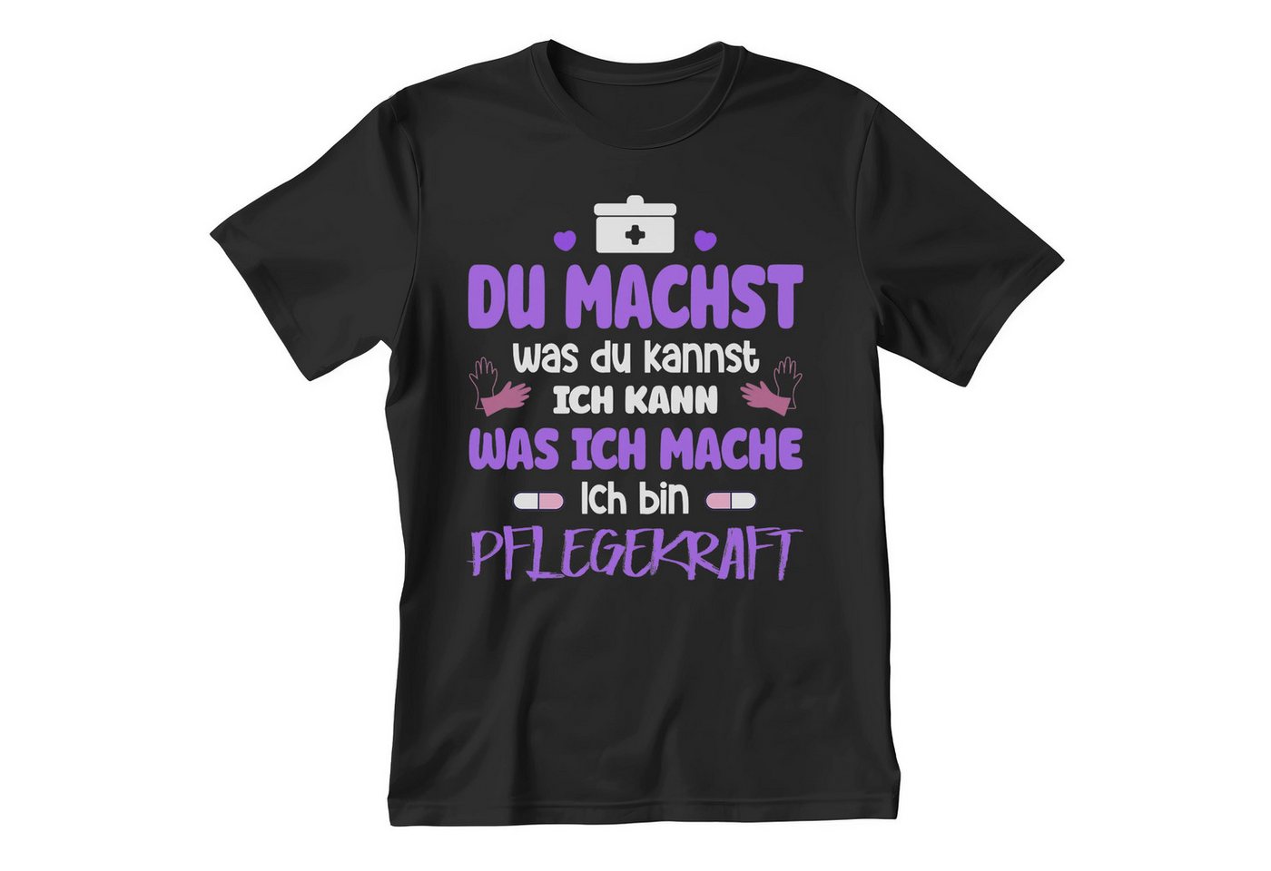 22Feels T-Shirt Pflegekraft Geschenk Männer Spruch Beruf Ausbildung Abschluss IN DEUTSCHLAND BEDRUCKT von 22Feels