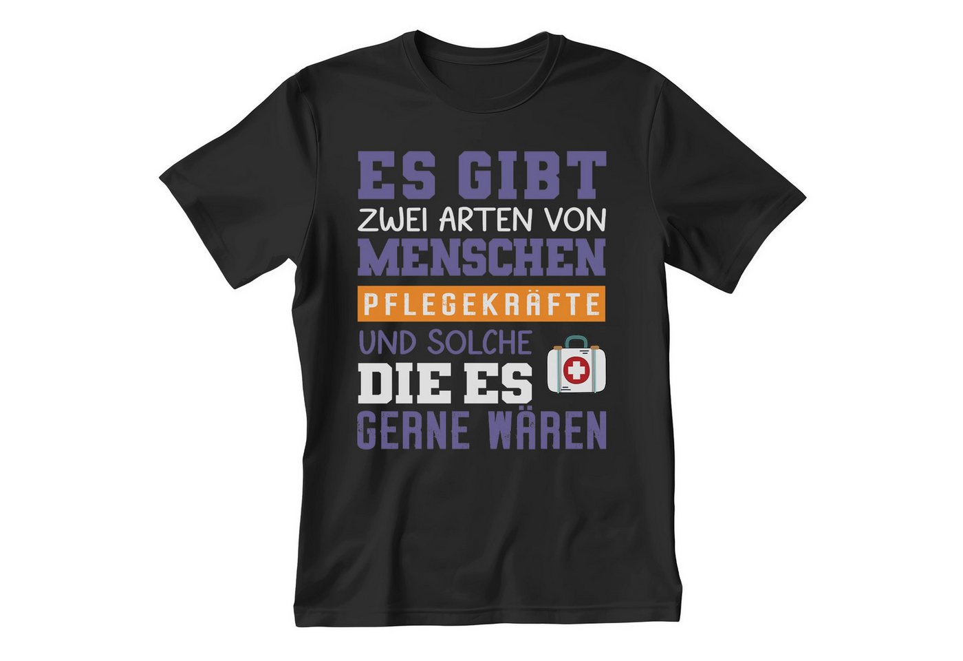 22Feels T-Shirt Pflegekraft Geschenk Männer Spruch Beruf Ausbildung Abschluss IN DEUTSCHLAND BEDRUCKT von 22Feels