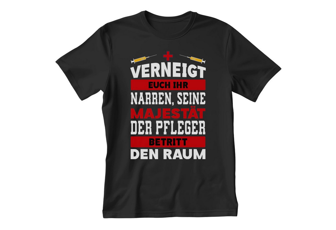 22Feels T-Shirt Pfleger Geschenk Männer Spruch Beruf Ausbildung Abschluss IN DEUTSCHLAND BEDRUCKT von 22Feels