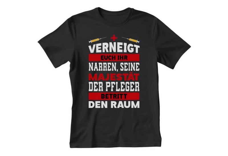 22Feels T-Shirt Pfleger Geschenk Männer Spruch Beruf Ausbildung Abschluss IN DEUTSCHLAND BEDRUCKT von 22Feels