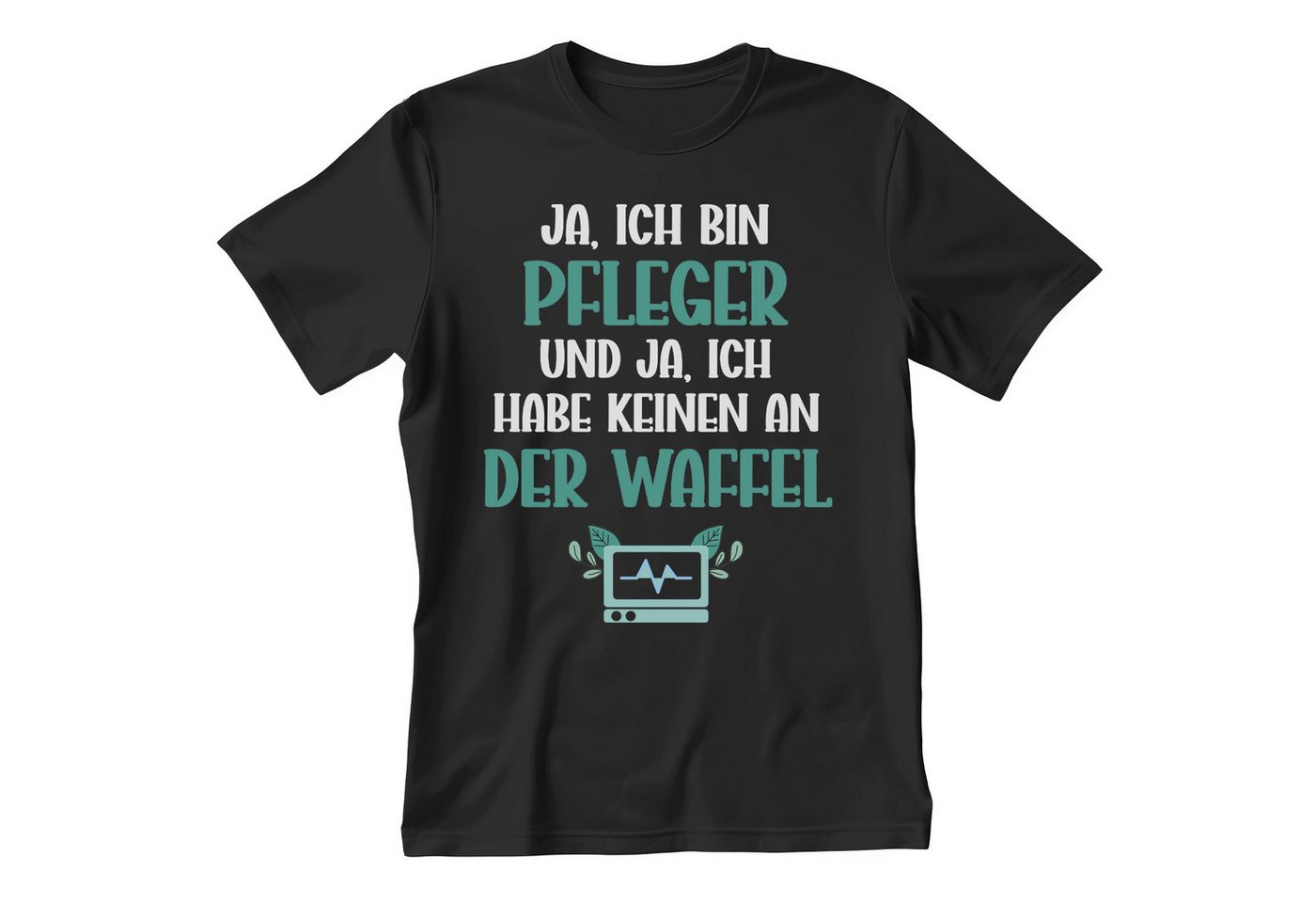 22Feels T-Shirt Pfleger Geschenk Männer Spruch Beruf Ausbildung Studium Abschluss IN DEUTSCHLAND BEDRUCKT von 22Feels