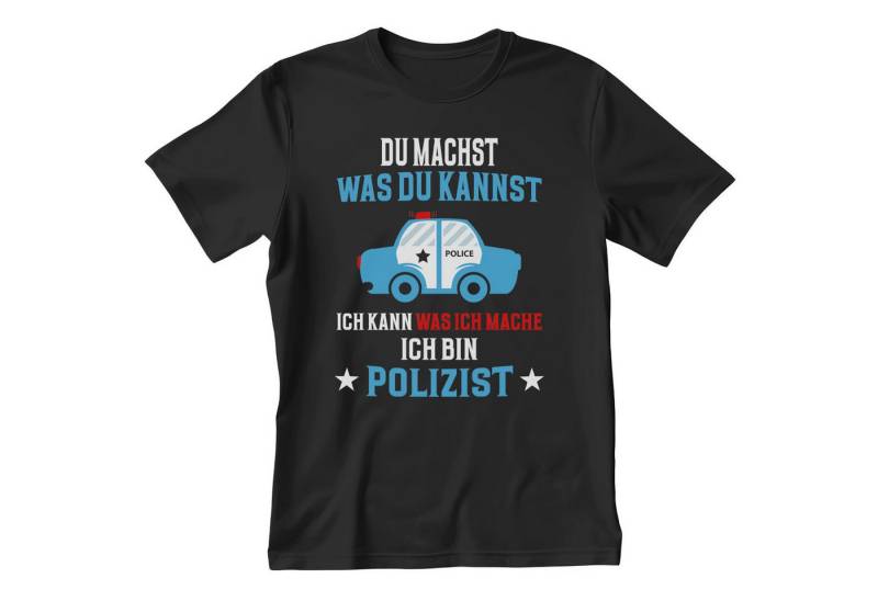 22Feels T-Shirt Polizist Geschenk Männer Spruch Beruf Ausbildung Studium IN DEUTSCHLAND BEDRUCKT von 22Feels