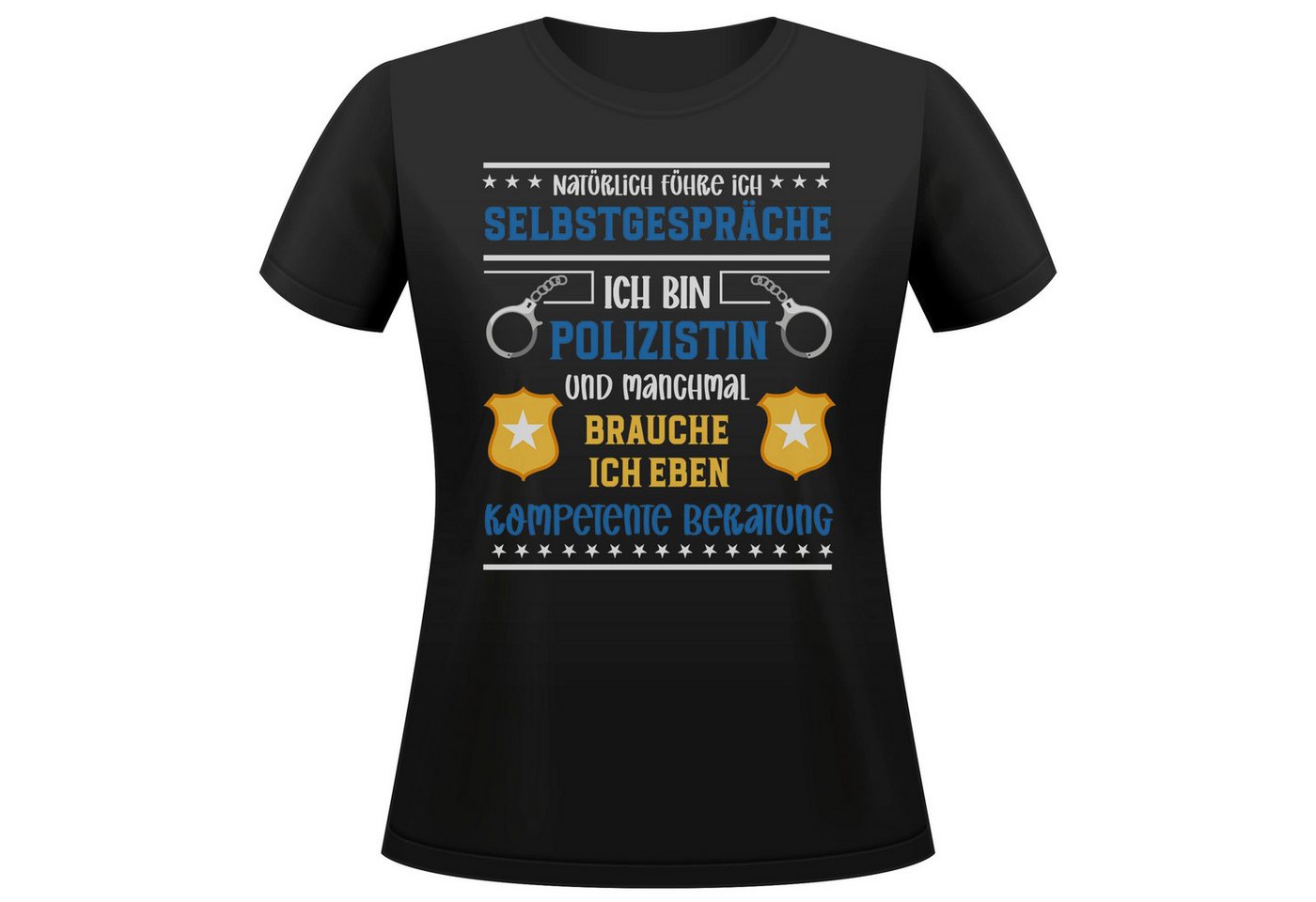 22Feels T-Shirt Polizistin Geschenk Frauen Spruch Beruf Ausbildung Studium Abschluss IN DEUTSCHLAND BEDRUCKT 22Feels T-Shirt Polizistin Geschenk Frauen Spruch Beruf Ausbildung Studium Abschluss IN DEUTSCHLAND BEDRUCKT von 22Feels