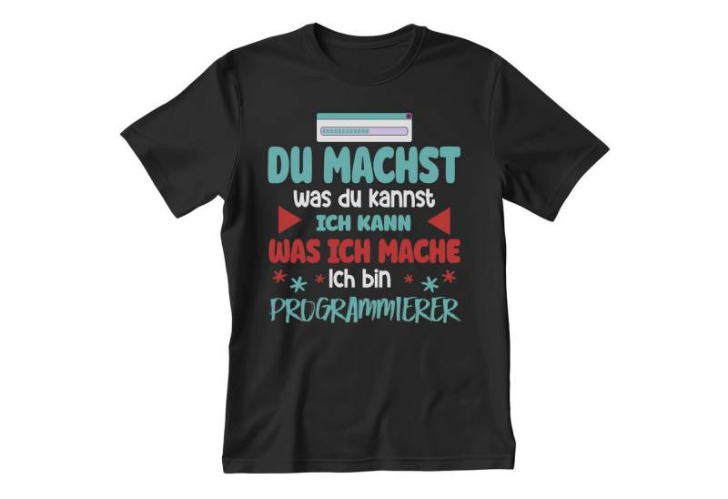 22Feels T-Shirt Programmierer Geschenk Männer Spruch Beruf Studium Abschluss IN DEUTSCHLAND BEDRUCKT von 22Feels