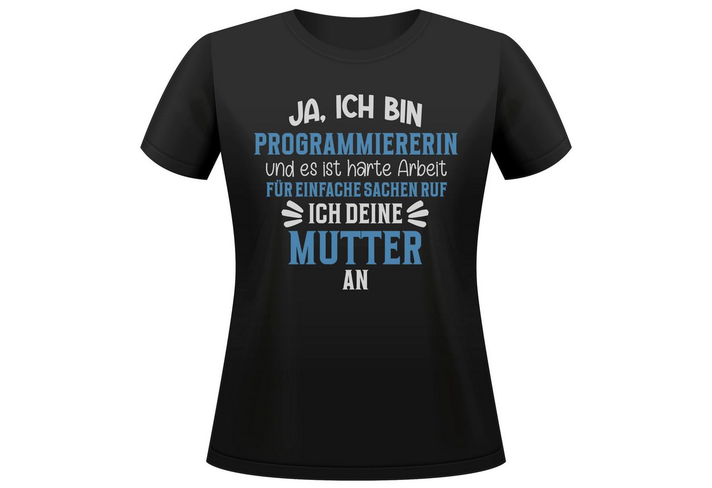 22Feels T-Shirt Programmiererin Geschenk Frauen Spruch Beruf Studium Abschluss IN DEUTSCHLAND BEDRUCKT 22Feels T-Shirt Programmiererin Geschenk Frauen Spruch Beruf Studium Abschluss IN DEUTSCHLAND BEDRUCKT von 22Feels