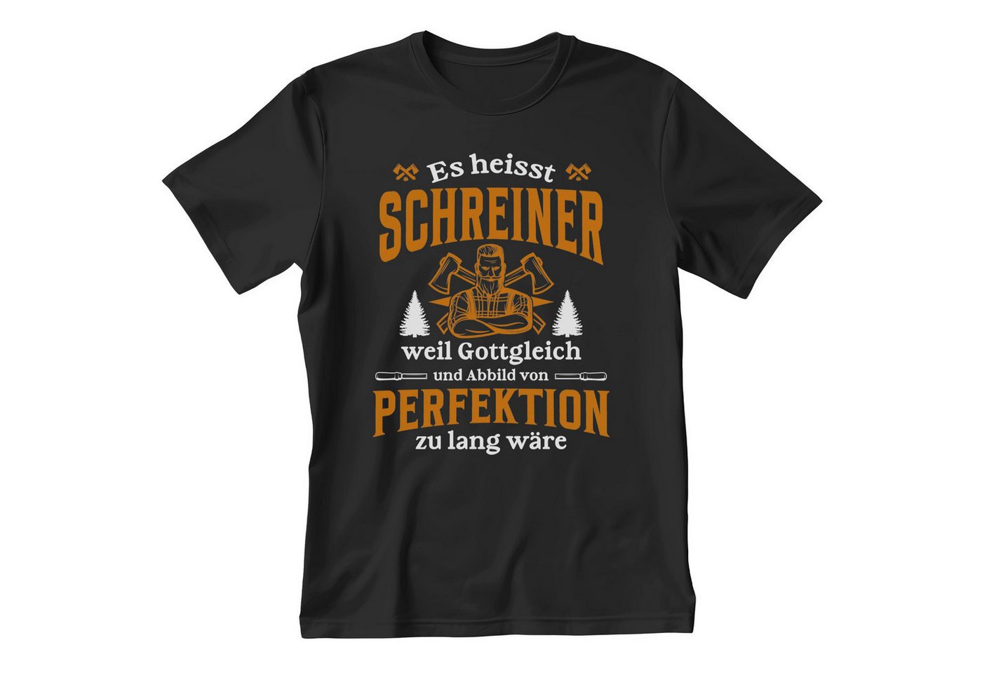 22Feels T-Shirt Schreiner Geschenk Männer Spruch Beruf Abschluss IN DEUTSCHLAND BEDRUCKT von 22Feels