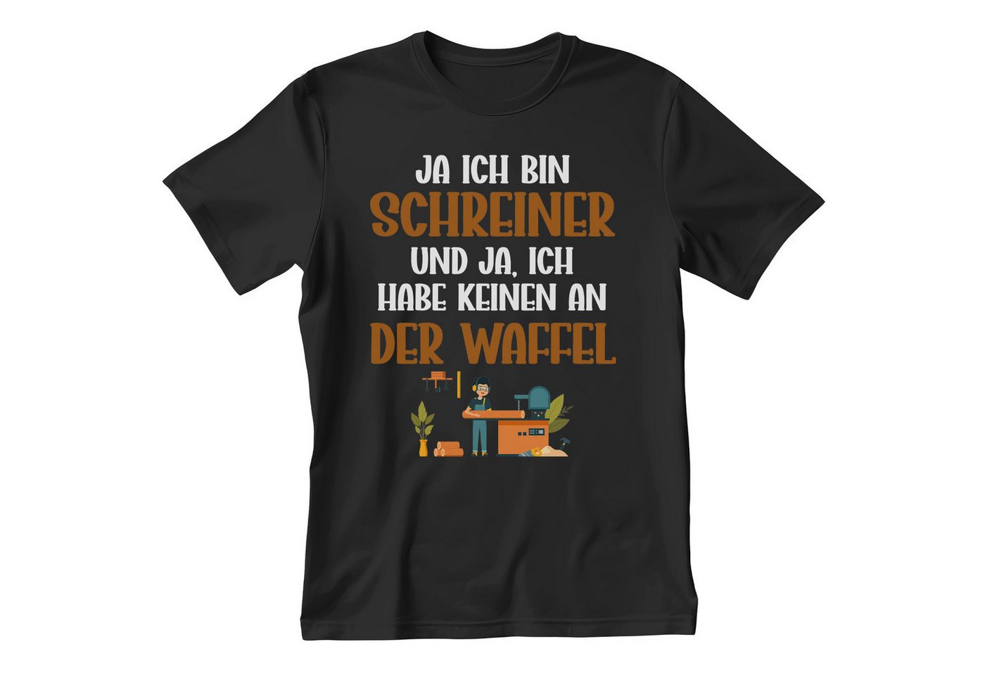 22Feels T-Shirt Schreiner Geschenk Männer Spruch Beruf Abschluss IN DEUTSCHLAND BEDRUCKT von 22Feels