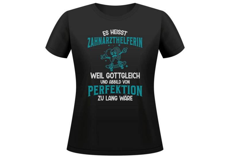 22Feels T-Shirt Zahnarzthelferin Geschenk Frauen Spruch Beruf Ausbildung Abschluss IN DEUTSCHLAND BEDRUCKT von 22Feels