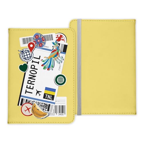 22Feels Ternopil Souvenir Reisepasshülle Organizer Reisen Gadgets Ukraine Urlaub Kunst-Leder Etui Cover Frauen Männer Kinder 22Feels Ternopil Souvenir Reisepasshülle Organizer Reisen Gadgets Ukraine Urlaub Kunst-Leder Etui Cover Frauen Männer Kinder von 22Feels