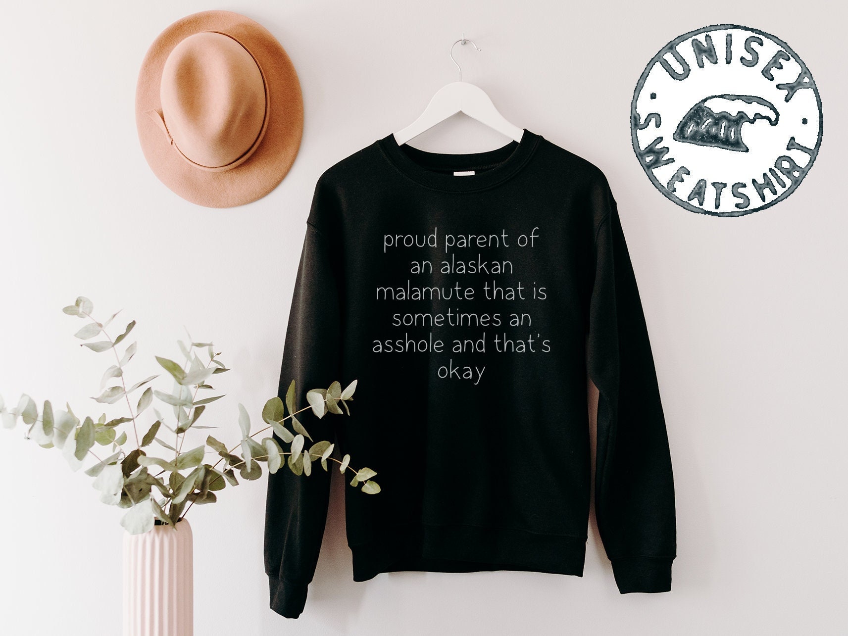 Alaskan Malamute Sweatshirt, Lustige Pullover Shirt, Geburtstagsgeschenke Für Männer Und Frauen von 22ndOfOctober