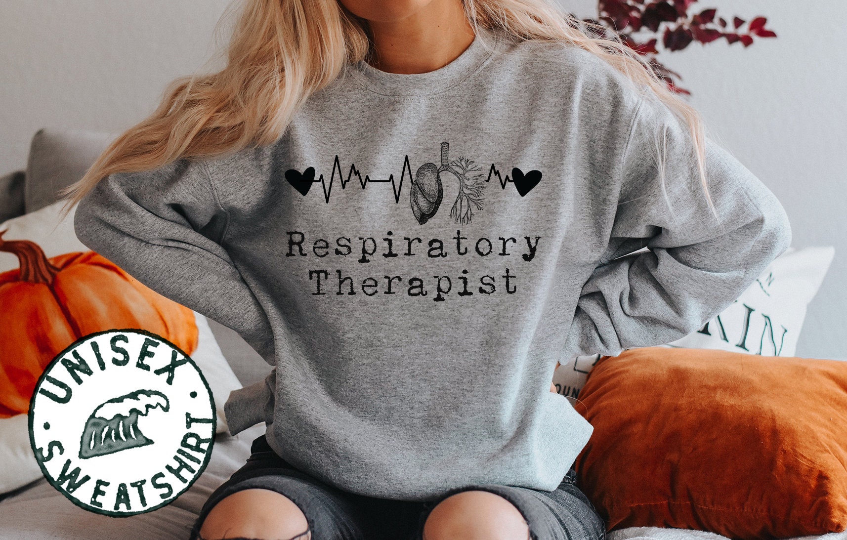 Atemtherapeut Rt Lebenstherapie Graduierung Pulmonologe Pulmologie Sweatshirt, Lustiges Pullover-Shirt, Geburtstagsgeschenke Für Männer Und Frauen von 22ndOfOctober