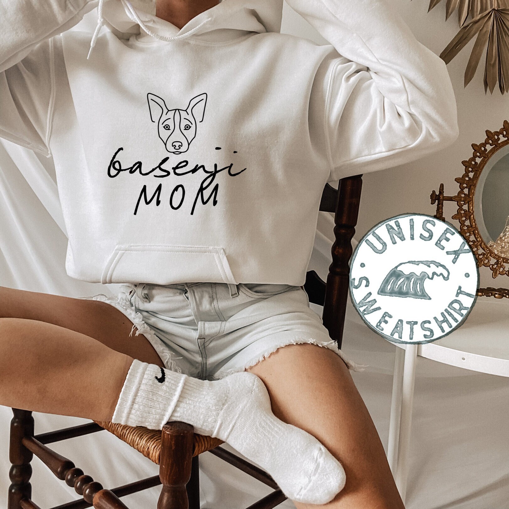 Basenji Dog Mom Hoodie, Lustiges Kapuzen-Sweatshirt, Geburtstagsgeschenke Für Männer Und Frauen von 22ndOfOctober