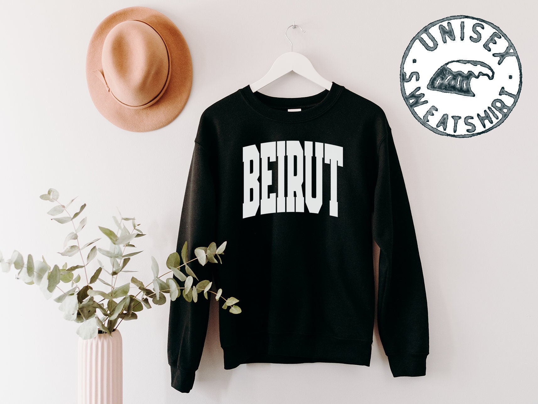 Beirut Libanon Umzug Sweatshirt, Lustiges Pullover Shirt, Geburtstagsgeschenke Für Männer Und Frauen von 22ndOfOctober
