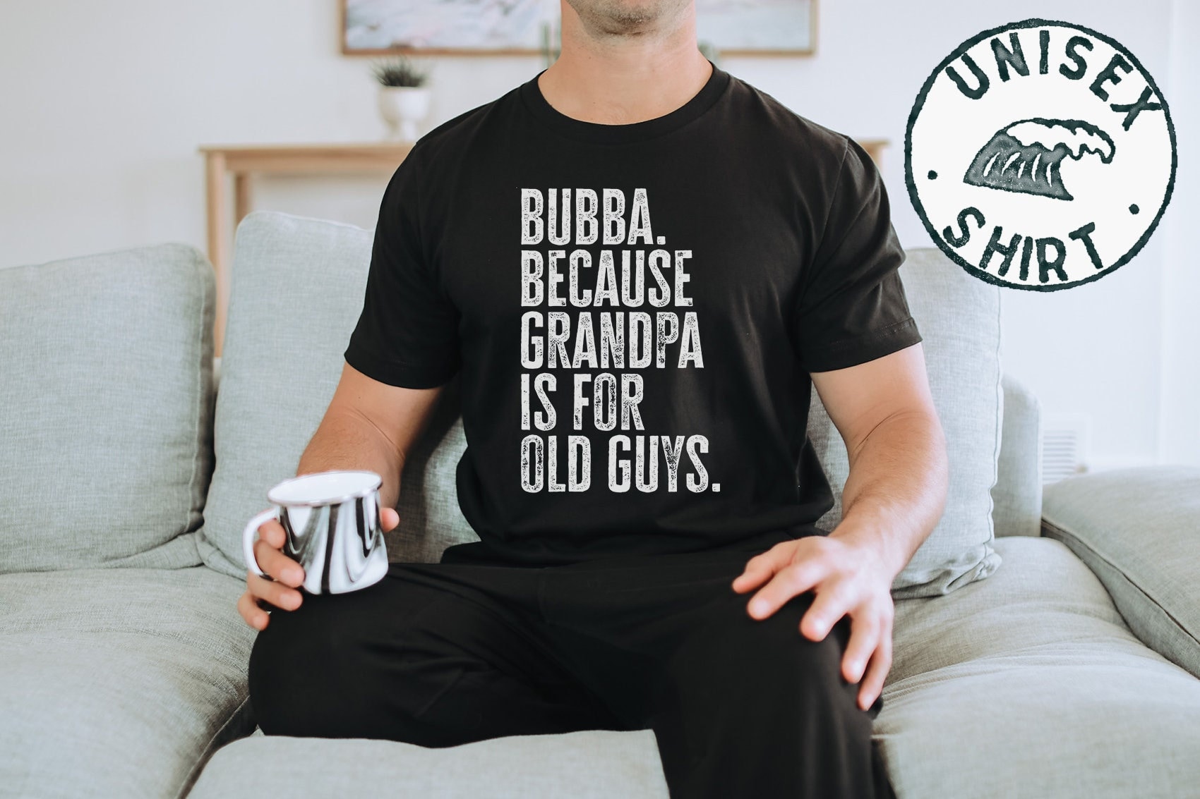 Bubba New Grandpa Vatertag Großvater Shirt, Lustiges T-Shirt, Geburtstagsgeschenke Für Männer Und Frauen von 22ndOfOctober