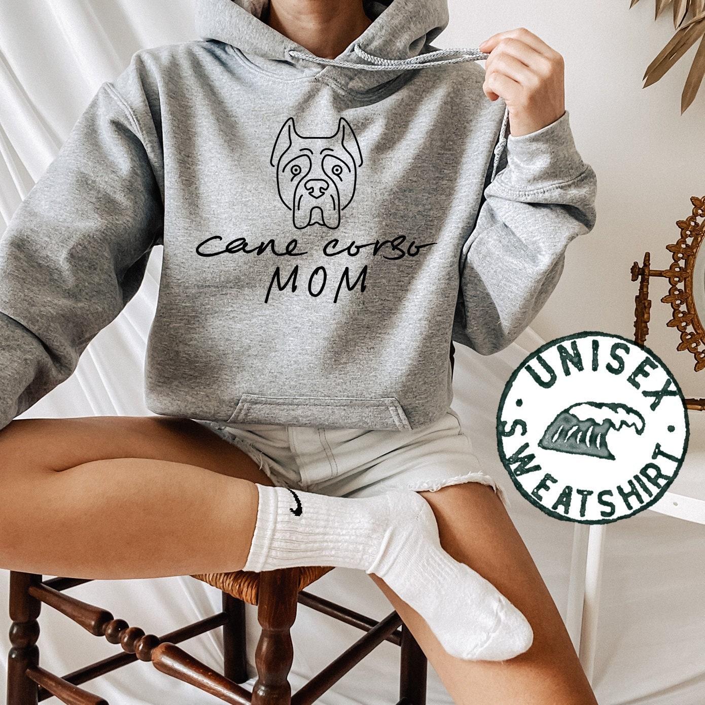 Cane Corso Hundemama Hoodie, Lustiges Kapuzensweatshirt, Geburtstagsgeschenke Für Männer Und Frauen von 22ndOfOctober