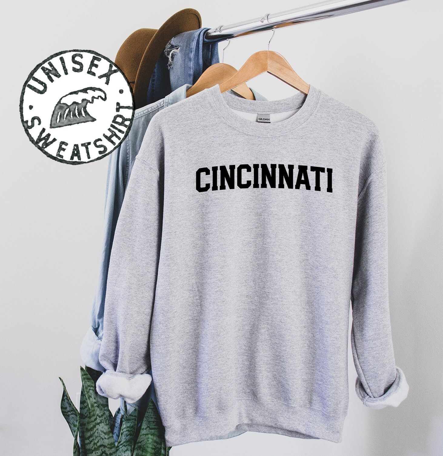 Cincinnati Ohio Umzug Sweatshirt, Lustige Pullover Shirt, Geburtstagsgeschenke Für Männer Und Frauen von 22ndOfOctober