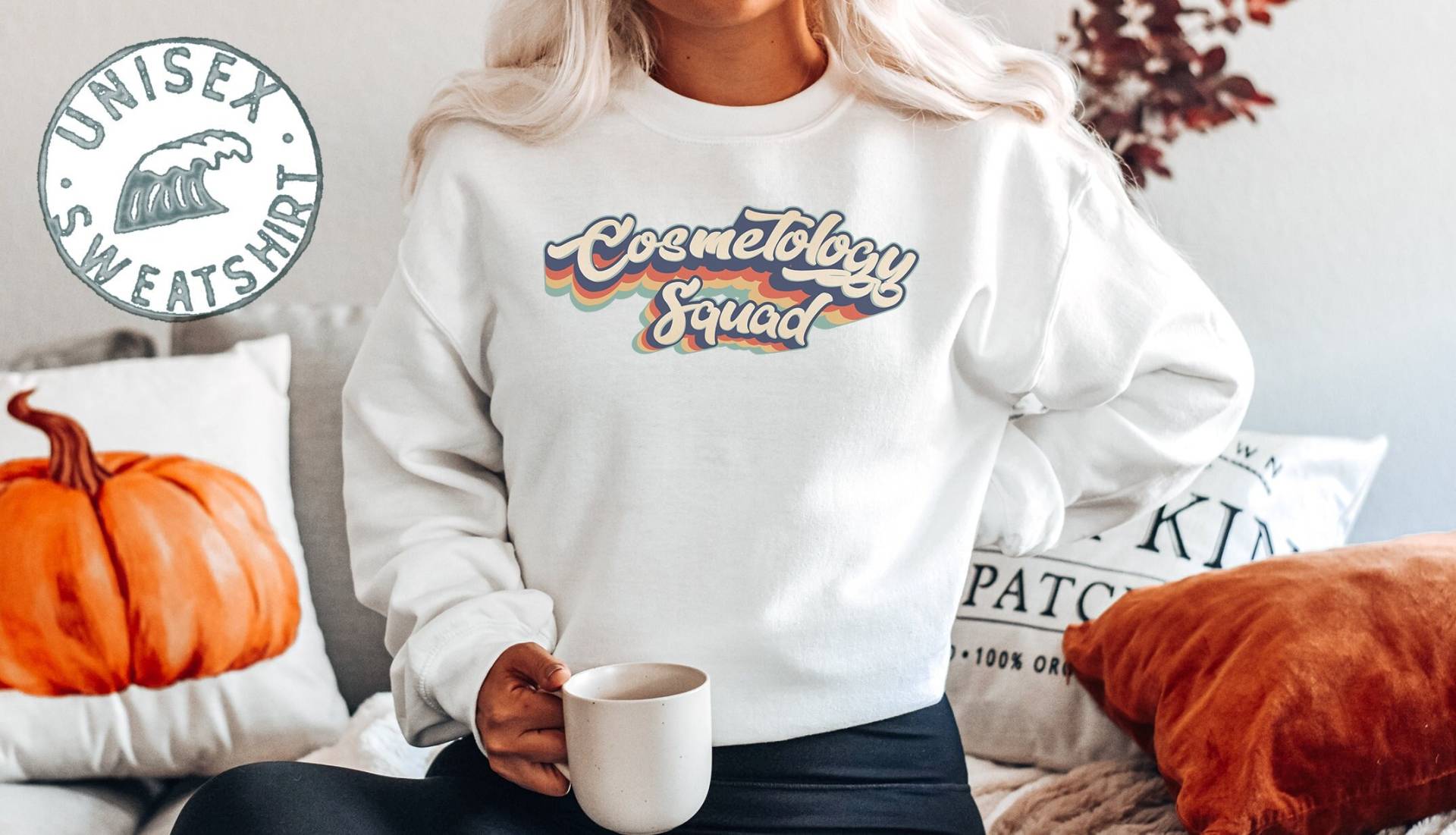 Cosmetology Kosmetik Dozent Retro 70Er Jahre Sweatshirt, Lustiges Pullover Shirt, Geburtstagsgeschenke Für Männer Und Frauen von 22ndOfOctober