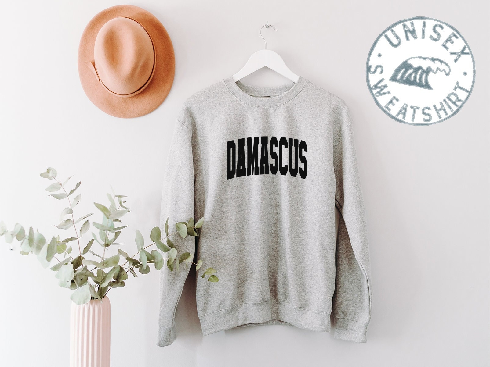 Damaskus Syrien Umzug Sweatshirt, Lustige Pullover Shirt, Geburtstagsgeschenke Für Männer Und Frauen von 22ndOfOctober