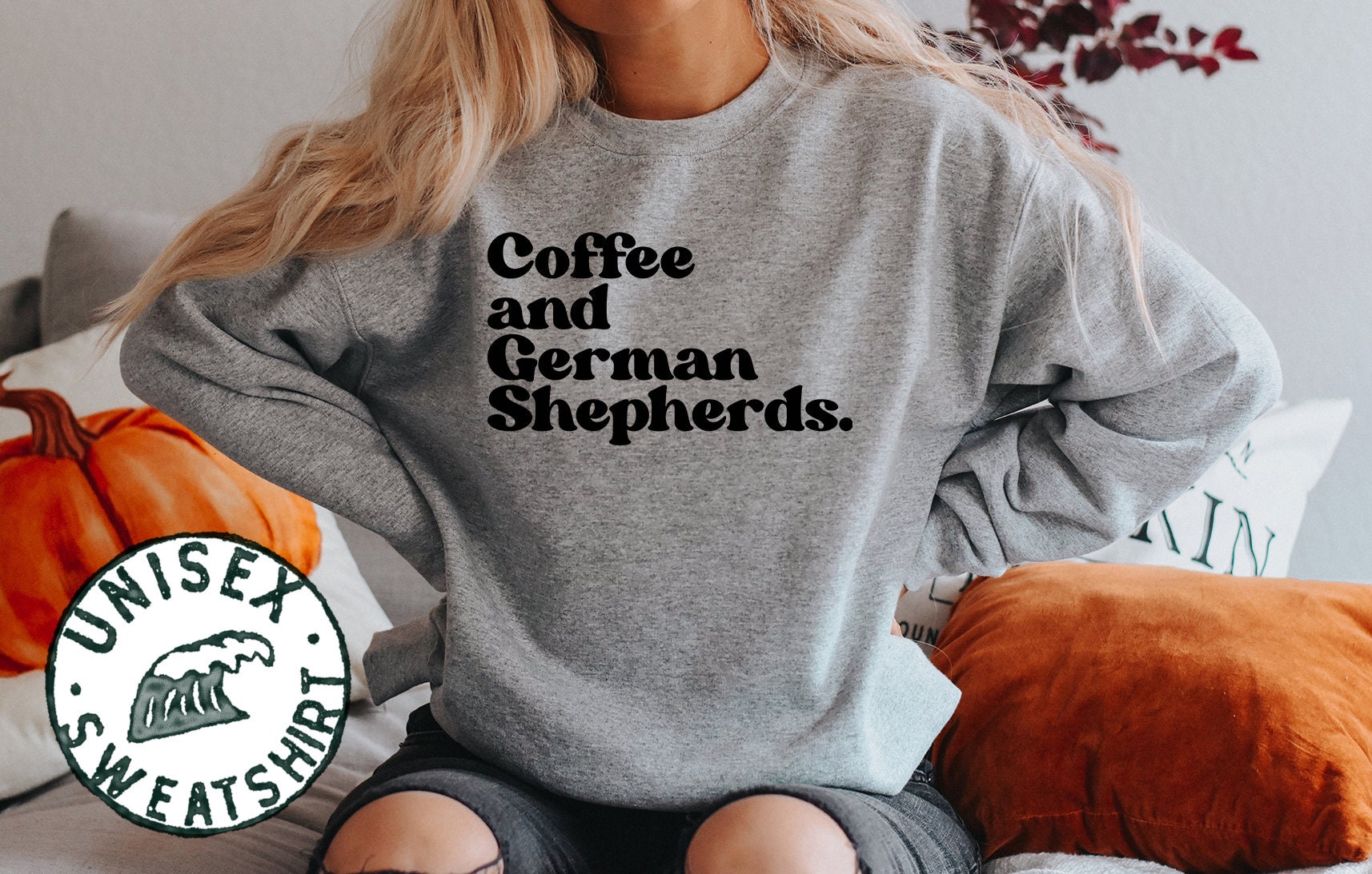 Deutscher Schäferhund Liebhaber 70Er Jahre Retro Hundebesitzer Mama Papa Sweatshirt, Lustiger Pullover, Geburtstagsgeschenke Für Männer Und Frauen von 22ndOfOctober