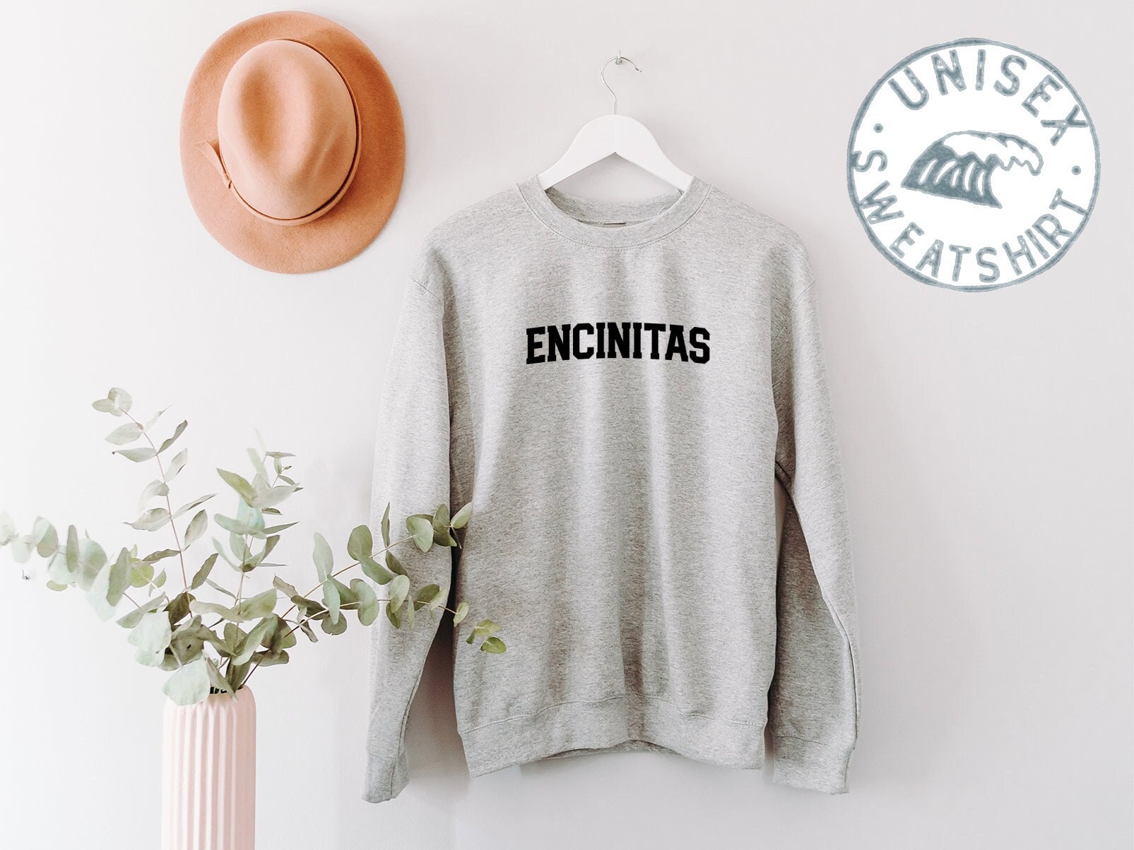 Encinitas Beach Ca California Umzug Sweatshirt, Lustige Pullover Shirt, Geburtstagsgeschenke Für Männer Und Frauen von 22ndOfOctober