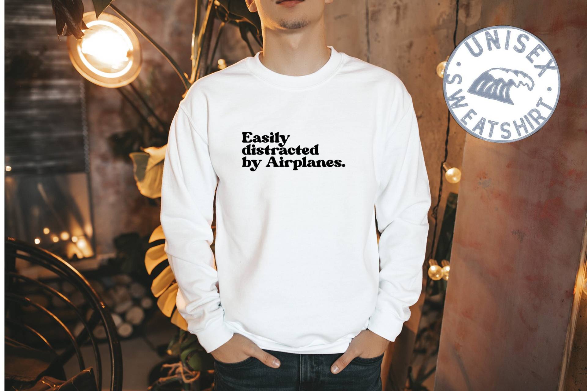 Flugzeug Pilot 70Er Jahre 1970S Sweatshirt, Lustiges Geburtstags Geschenke Für Männer Und Frauen von 22ndOfOctober