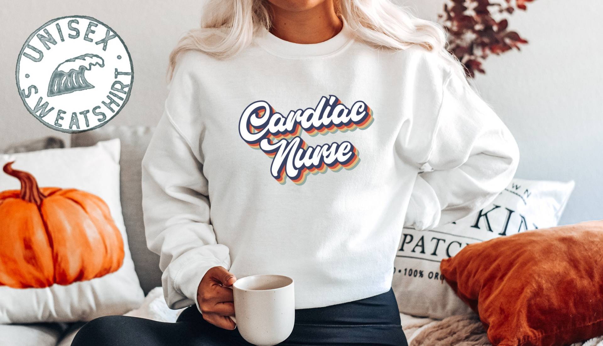 Cardiac Nurse Graduation 1970Er 70Er Jahre Sweatshirt, Lustiger Pullover Shirt, Geburtstagsgeschenke Für Männer Und Frauen von 22ndOfOctober