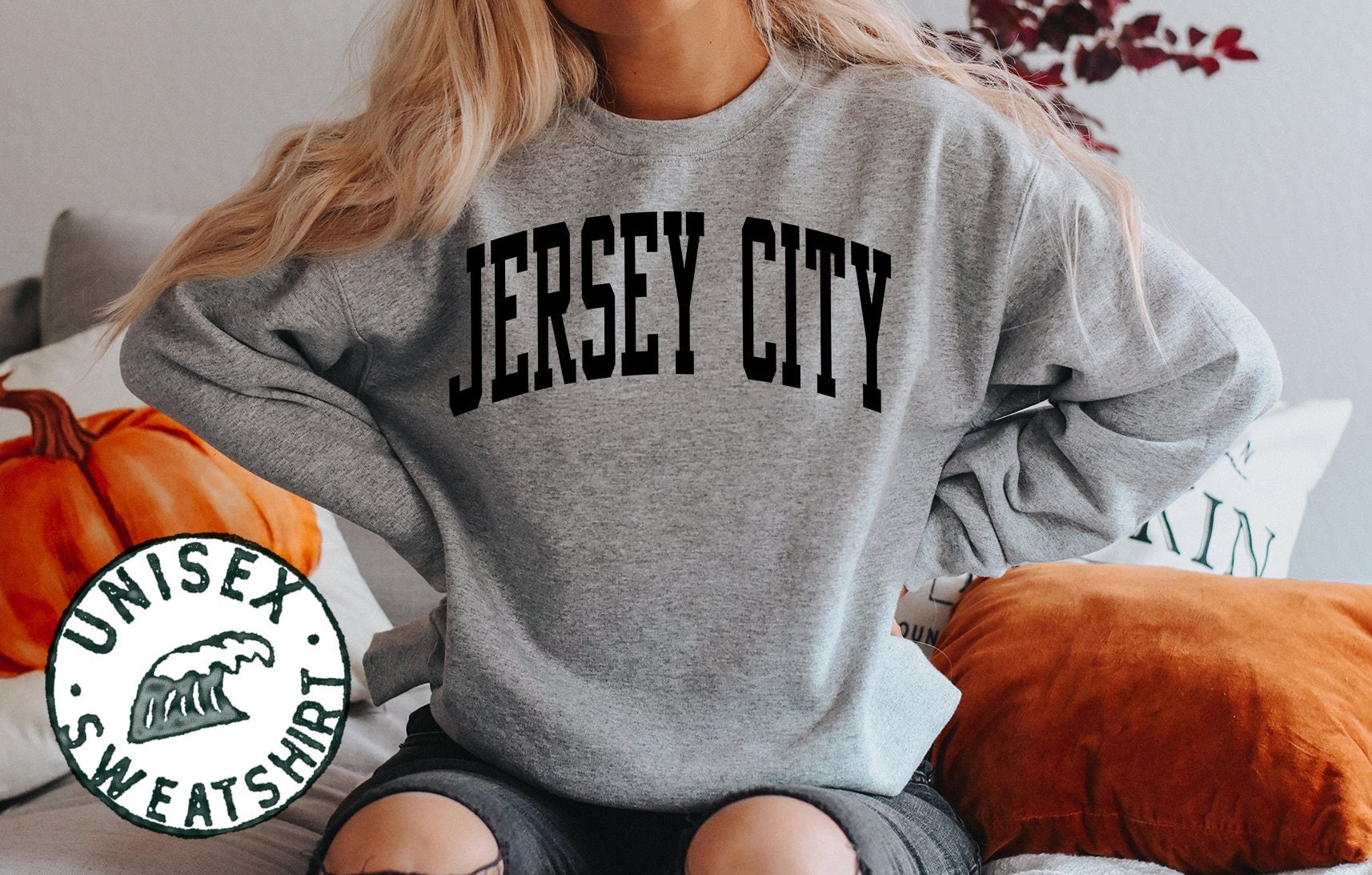 Jersey City Nj New Umzug Sweatshirt, Lustige Pullover Shirt, Geburtstagsgeschenke Für Männer Und Frauen von 22ndOfOctober