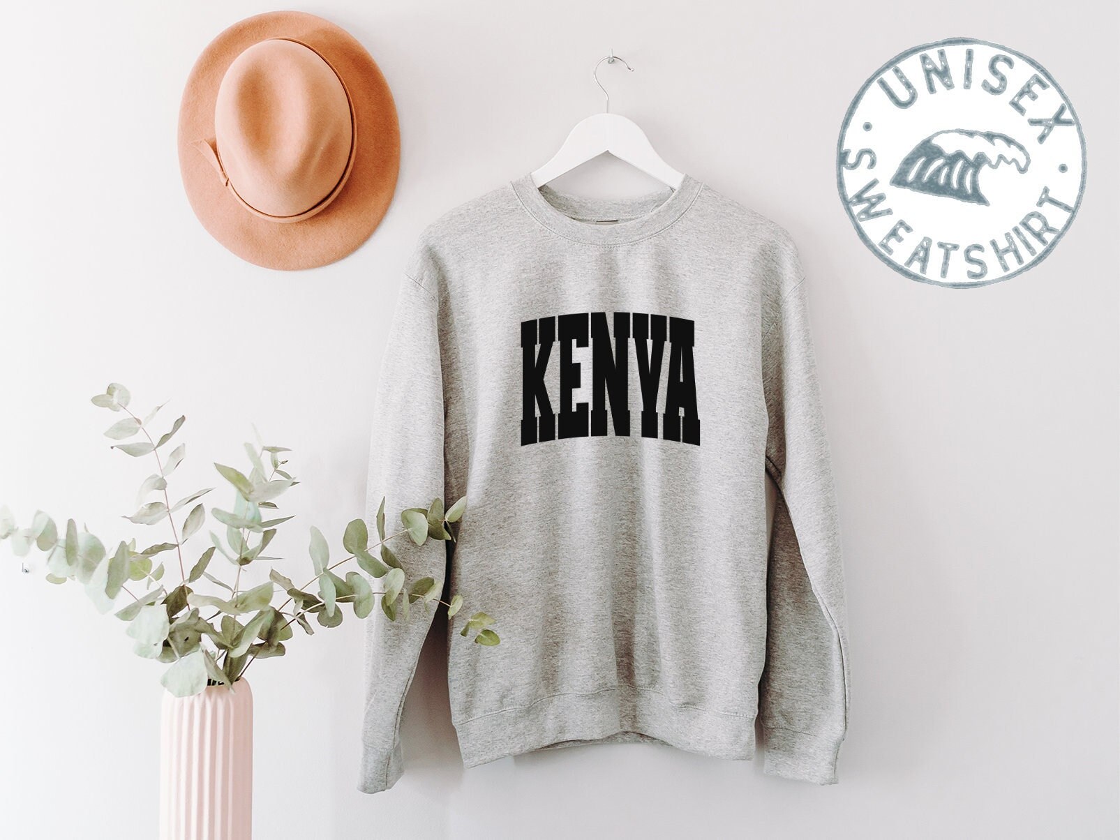 Kenia Umzug Sweatshirt, Lustige Pullover Shirt, Geburtstagsgeschenke Für Männer Und Frauen von 22ndOfOctober