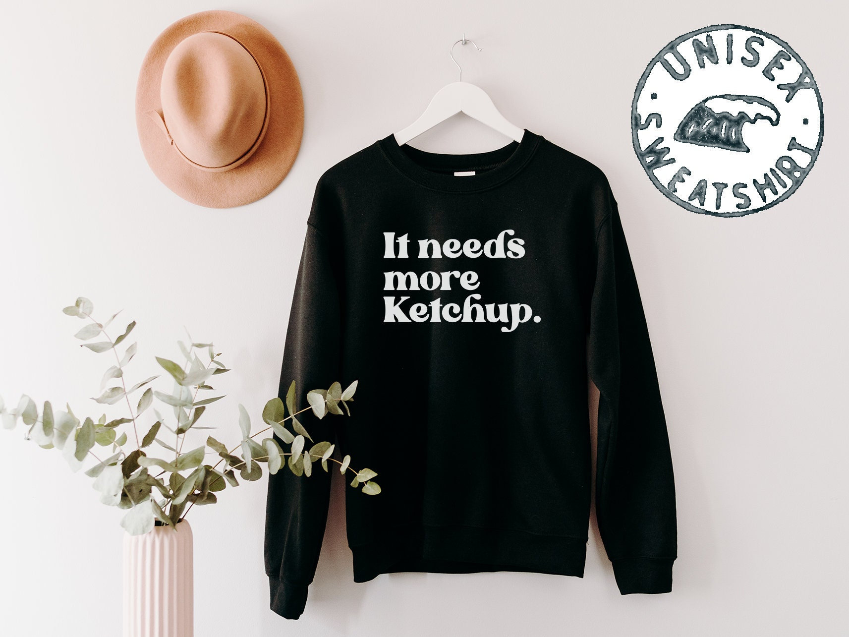 Ketchup Liebhaber Sweatshirt, Lustige Pullover Shirt, Geburtstagsgeschenke Für Männer Und Frauen von 22ndOfOctober